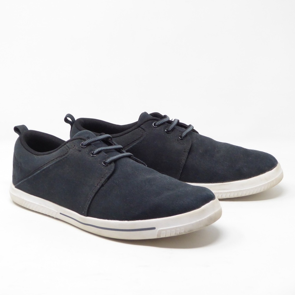 Under Armour Street Encounter IV Black Canvas Sneakers Womens 8.5 / Mens 7